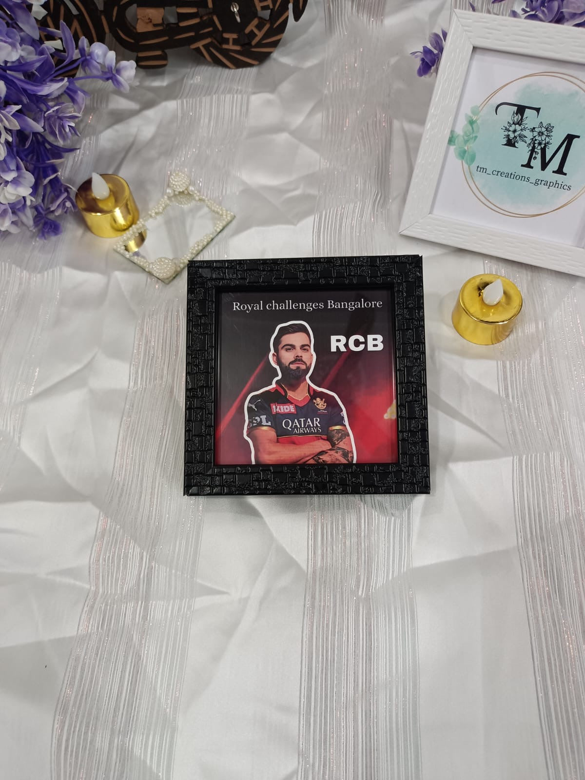 customised cricket Frame