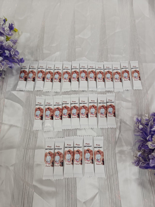 Customized photo chocolate