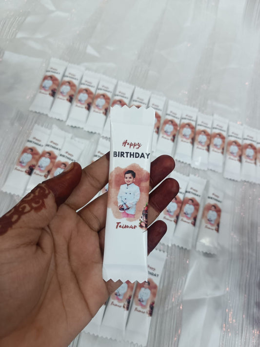 Customized photo chocolate
