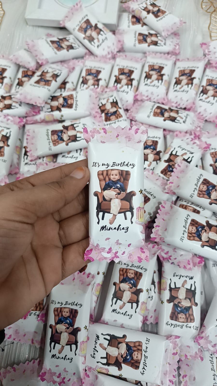 Small Birthday chocolates